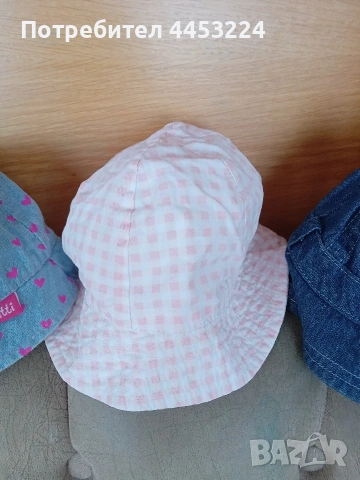 Детски и бебешки летни шапки , снимка 12 - Шапки, шалове и ръкавици - 51083144