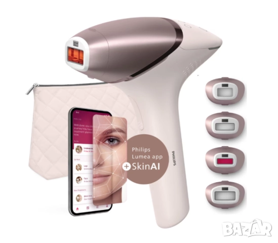 Фотоепилатор IPL Philips Lumea Series 9900 BRI977/00, снимка 4 - Епилатори - 52397639