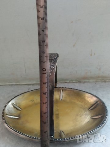 стара метален съд,бонбониера арт деко, снимка 2 - Други ценни предмети - 37642959