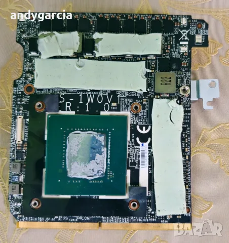 NVidia GeForce GTX 1070 8GB 256bit. GPU from MSI TITAN GT72 GT73 GT75 GT62 GT63 GT82 GT83