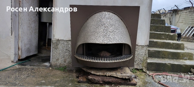 Ретро Газова камина+декорация, снимка 6 - Камини - 54025415