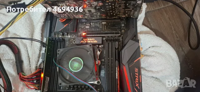 asus strix x99 GAMING Intel kore i7 6800k.16GB ram ddr4, снимка 5 - Дънни платки - 55961700