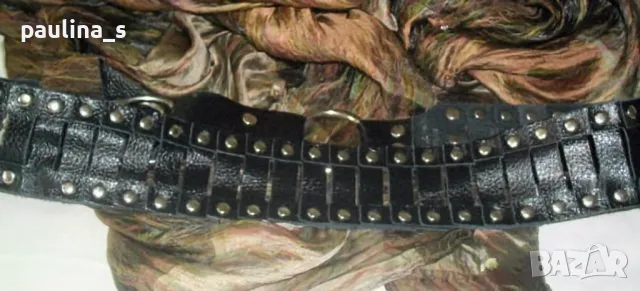 Два броя / Винтидж / Естествена кожа / Марков колан "WE" genuine leather / естествена кожа , снимка 10 - Колани - 14722265