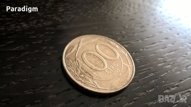 Монета - Италия - 100 лири | 1998г.