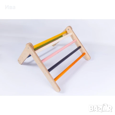 НОВО! Многофункционален триъгълник Пиклер катерушка шведска стена, снимка 4 - Мебели за детската стая - 50536210