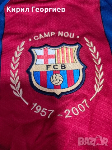 Футболна фланелка на Barcelona, снимка 2 - Тениски - 54167645