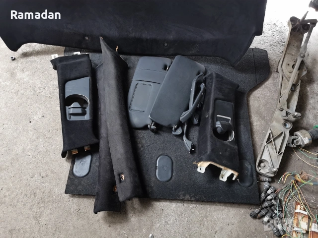 Черен алкантара таван за е46 компакт. , снимка 3 - Части - 53999885