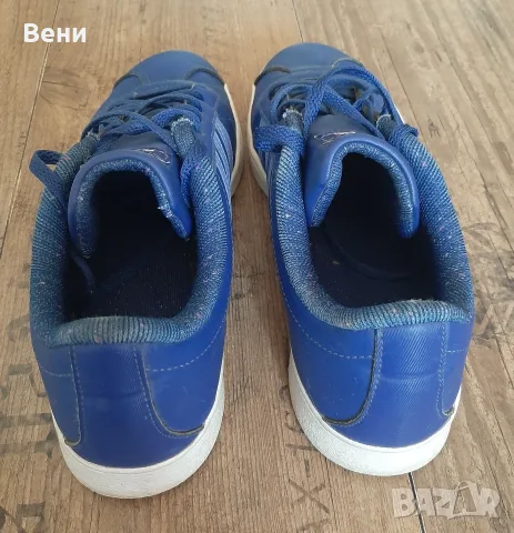Дамски кожени кецове Adidas- размер 39 1/2, снимка 3 - Кецове - 56113115