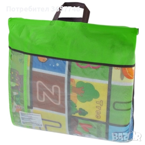 Двулицево детско килимче, Топлоизолиращо. 120х180 см, снимка 2 - Други - 52024994