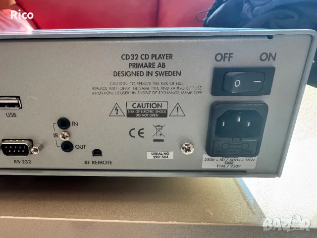 Primare CD32 Player , снимка 9 - Аудиосистеми - 49771940