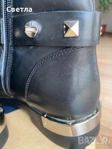 Боти Фабиано естествена кожа, снимка 6 - Дамски боти - 42023714