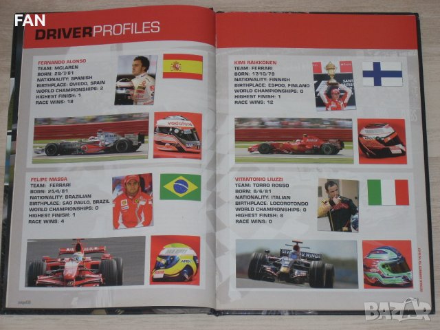 Официални книги - годишници на Формула 1 за 2008 и 2010 г., снимка 4 - Други - 40758922