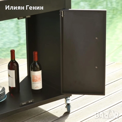 Кухненска количка HOMCOM с колелца, снимка 10 - Маси - 52522456