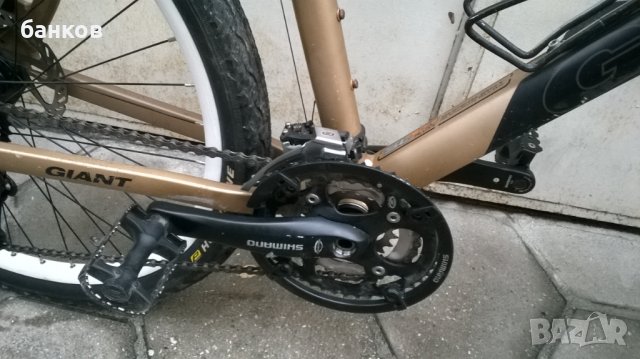 GIANT 26ц 27 ск хидравлика алуминиево размер52 см, снимка 4 - Велосипеди - 37200326