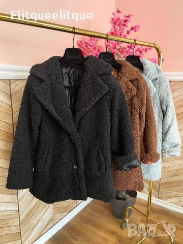 пухкаво палто , снимка 2 - Палта, манта - 52406319