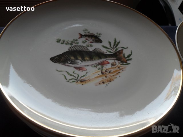 Баварски рибен сервиз , снимка 3 - Сервизи - 38458718