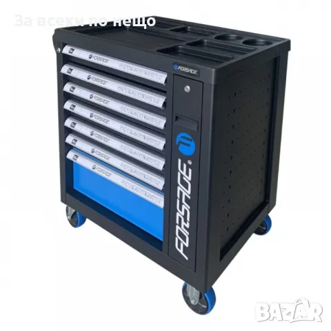 Шкаф с инструменти със 7 чекмеджета – 5 пълни Forsage, снимка 7 - Аксесоари и консумативи - 50322704