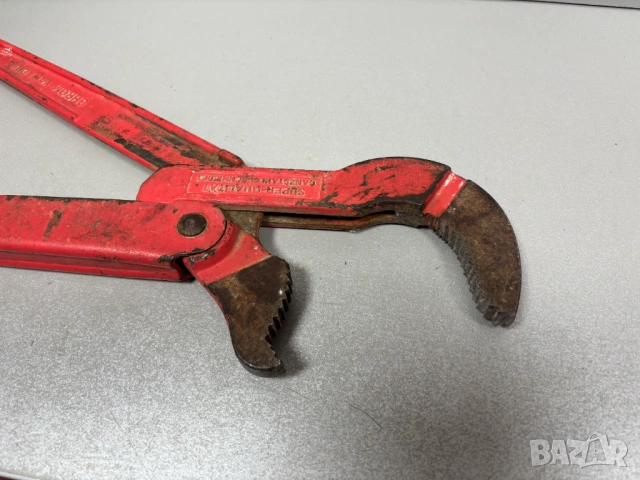 Голям, здрав! Тръбен ключ Rothenberger двураменен с S-челюсти 2 ", 520 мм, 45 °, снимка 5 - Ключове - 53221637