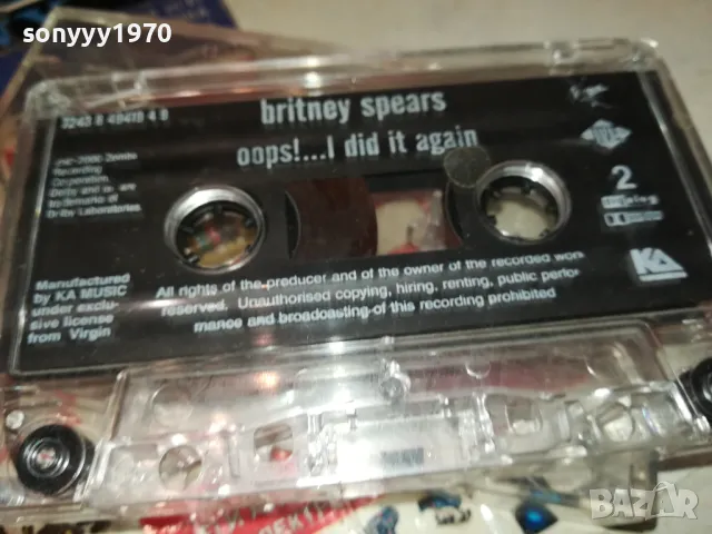 BRITNEY SPEARS-ORIGINAL TAPE 1802252224, снимка 14 - Аудио касети - 49185808