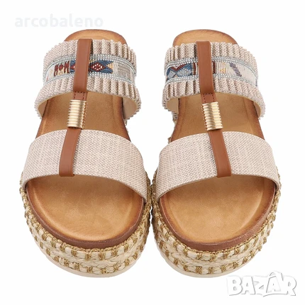 Дамски летни чехли, 4цвята , снимка 5 - Сандали - 50571888