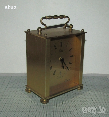 Немски настолен часовник Eble, снимка 4 - Антикварни и старинни предмети - 52219064