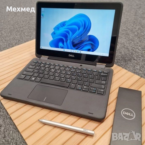 Dell Latitude 3190 2-in-1 (Тъчскрийн, 8GB DDR4, 128GB NVMe SSD) с Гаранция!, снимка 2 - Лаптопи за работа - 52042728