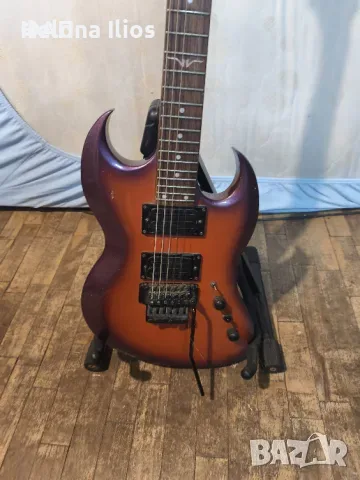 Vintage Metal Axx, setneck, продава се без адаптерите, снимка 2 - Китари - 56177062