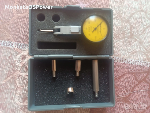 Дорник ISO 50 с 7 броя цанги. Индикаторен часовник с чупещо краче, снимка 3 - Стругове - 53129567