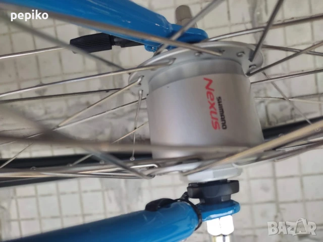 Продавам колела внос от Германия алуминиев градски велосипед BALTIC 28 цола динамо главина, снимка 9 - Велосипеди - 51111775