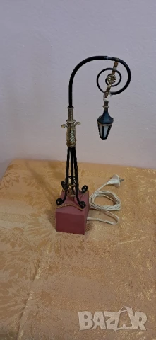 Стара декоративна лампа , снимка 4 - Антикварни и старинни предмети - 50841698