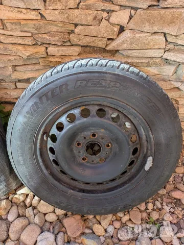 Желязна джанта 15' със Зимна гума Dunlop