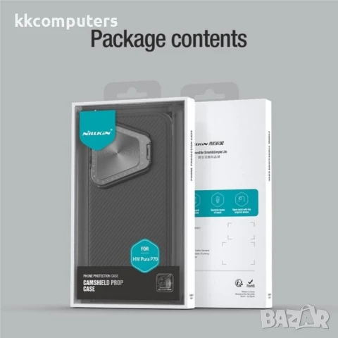 Huawei Pura 70 Удароустойчив NILLKIN CamShield Калъф и Протектор, снимка 8 - Калъфи, кейсове - 51400357