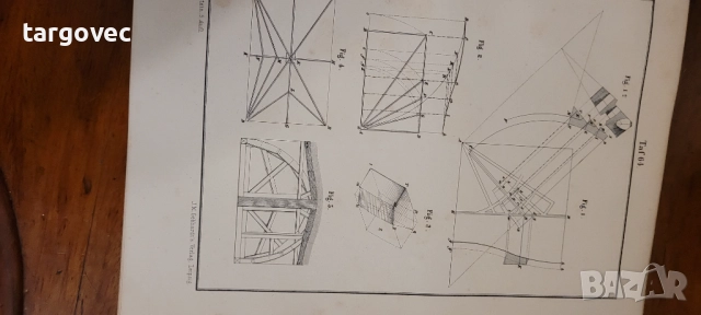 Уникална старинна книга за архитекти и инженери, снимка 4 - Специализирана литература - 51650421