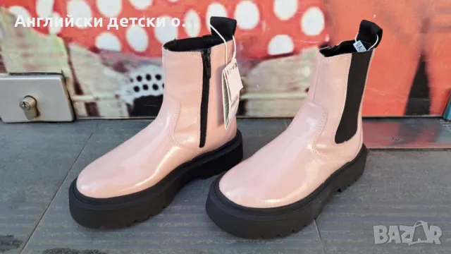 Английски детски боти-ZARA , снимка 6 - Детски боти и ботуши - 47723912