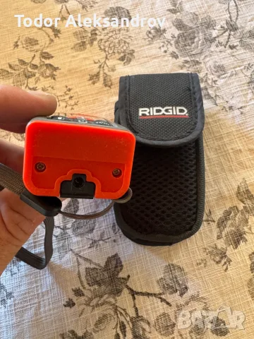 Лазерна ролетка RIDGID, снимка 7 - Измервателни инструменти - 55930030
