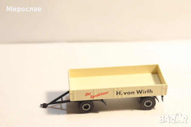 WIKING??? BREKINA?? H0 1/87 РЕМАРКЕ КАМИОН МОДЕЛ, снимка 2 - Колекции - 53201117