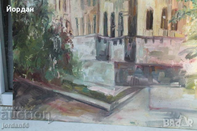 Картина масло върху картон, снимка 6 - Колекции - 39882511