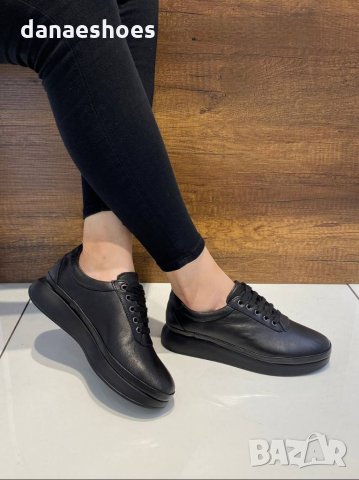 Дамски обувки с връзки от естествена кожа , снимка 3 - Дамски ежедневни обувки - 34088841