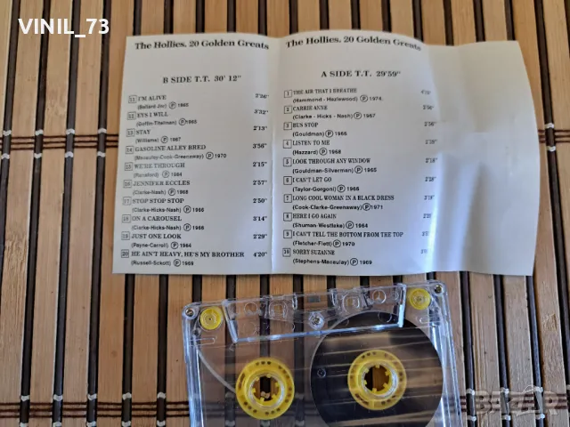 The Hollies – 20 Golden Greats, снимка 3 - Аудио касети - 48823756
