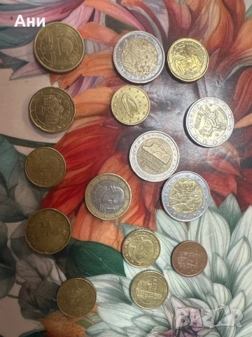 Евро монети, снимка 2 - Нумизматика и бонистика - 53303606