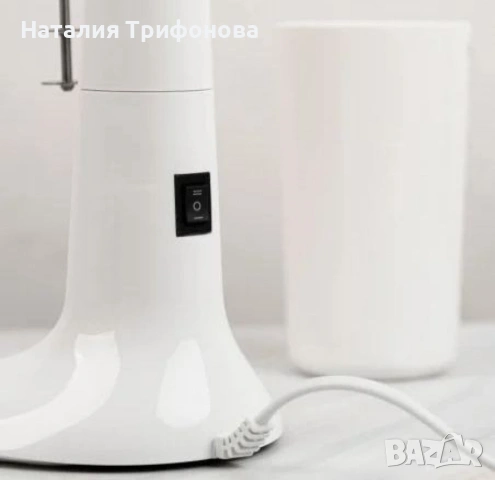 Миксер за фрапе, 100W,  450мл.мерителна чаша, Черен, бял, снимка 7 - Миксери - 54099969
