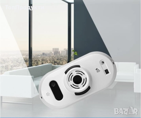 Робот за почистване на прозорци с дистанционно управление/ Материал: ABS пластмаса; Обхват на мощнос, снимка 2 - Други - 52988925