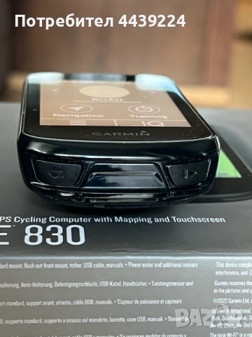 Garmin Edge 830 – велосипедeн компютър, снимка 3 - Аксесоари за велосипеди - 54222556