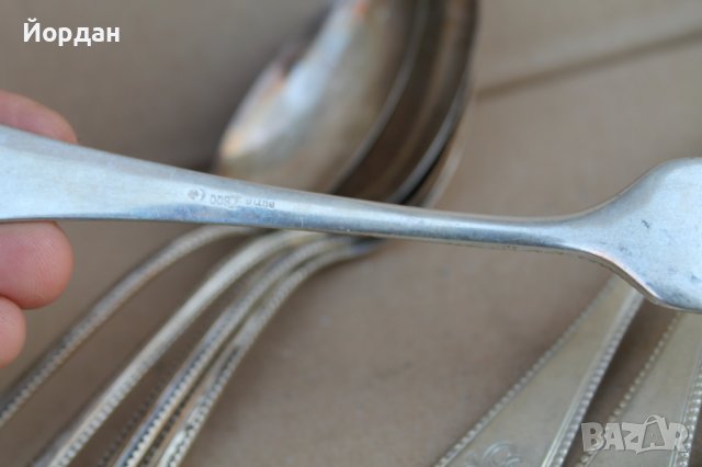 4 броя лъжици и 6 броя вилици, снимка 11 - Други ценни предмети - 42155015