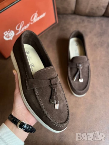 дамски мокасини от естествен велур loro piana , снимка 12 - Дамски ежедневни обувки - 51303318