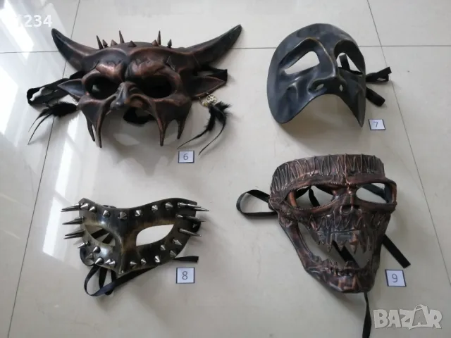 Карнавални и стенни маски, снимка 3 - Други стоки за дома - 49199182