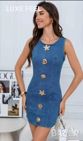 💎Дамска Рокля , снимка 2 - Рокли - 54203764