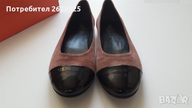Нови и оригинални балерини Benetton размер 37 , естествена кожа, снимка 8 - Пантофи - 30773112