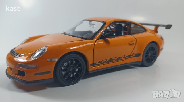 KAST-Models Умален модел на Porsche 911 GT3 RS Welly 1/24, снимка 6 - Колекции - 35364553