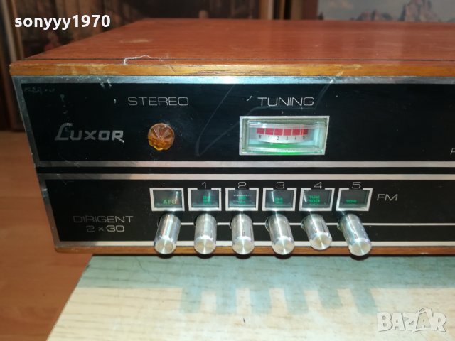 LUXOR-SWEDEN RECEIVER 2212210825, снимка 4 - Ресийвъри, усилватели, смесителни пултове - 35215166